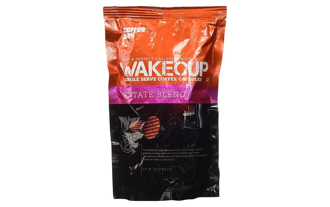 Coffee Day Wakecup Estate Blend Coffee Capsules   Pack  70 grams